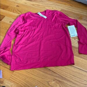Lululemon Swiftly Relaxed Long Sleeve Shirt Passionate NWT